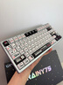 WOB Rainy75RT电竞磁轴键盘CNC铝坨坨RGB万磁王轴0.01双0死区打瓦FPS游戏办公 旗舰版-深空灰【碳纤维定位板】RGB 实拍图