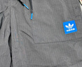 adidas街头风潮流百搭休闲梭织运动长裤伞裤男装阿迪达斯三叶草 黑色   L 实拍图