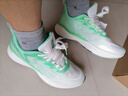 乔丹QIAODAN飞影team运动鞋男跑步鞋巭pro冬季密网防风减震回弹训练鞋 乔丹白极光绿 44.5 实拍图