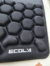 宜客莱（ECOLA）3D立体高弹记忆海绵 舒适缓解压力 抗菌人体工学护腕鼠标垫 EZ5BK 实拍图