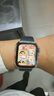 Apple【赠品4选1】Watch SE 智能手表GPS款40毫米午夜色铝金属表壳午夜色运动型表带S/M 实拍图