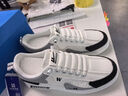 回力秋冬男鞋加绒可选棉鞋板鞋轻便跑步鞋子男4262 白黑 39 实拍图