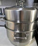 美厨（maxcook）蒸锅 304不锈钢30CM三层蒸锅 加厚复底汤锅 燃气电磁炉通用MCZ827 实拍图