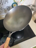 福妻（FUTSUMA）纯钛100%炒锅 家用无涂层不粘锅纯钛多用小炒家用厨房多用钛锅 新款整锅纯钛无夹层 33cm 实拍图