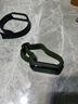 适用小米手环3/4/5/6/7/8/9卡扣款腕带编织新款表带潮流时尚 黑间白 小米8/9代通用【仅表带】 实拍图