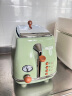德龙（Delonghi）【国家补贴】面包机 复古家用小型吐司机烤面包片 加热解冻三明治早餐多士炉 CTO2003.VGR 橄榄绿 实拍图