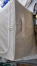 登比布艺收纳箱可折叠衣服整理箱玩具衣物储物箱百纳箱 米黄色大号 实拍图