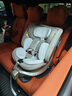 两只兔子求知2Pro儿童安全座椅汽车用iSize认证0-8岁婴儿宝宝车载通风加热 求知2Pro光晖版-星曜金 实拍图