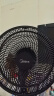 美的（Midea）【超级单品】七叶轻音立式电风扇家用柔风落地扇台式桌面小型风扇大风量节能摇头宿舍电扇 SAF30AB 实拍图