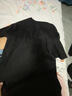 美特斯邦威T恤男女款纯棉重磅短袖新款夏季新款经典时尚纯色百搭 影黑 （重磅升级款） M 170 实拍图