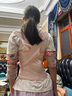 背背佳矫姿带儿童学生女生透气款挺拔开肩背带端正姿势带U9蜜桃粉-L 实拍图