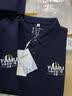 吴衣斯工作服定制印字印logo工衣订制男女短袖polo文化衫班服t恤定做 更多请联系客服可定制 L 可以定制大码 实拍图