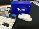 NINJUTSO Sora V2 无孔轻量化无线游戏鼠标 游戏电竞 家用办公 吃鸡鼠标 白色 【不支持拆封试用】 实拍图