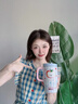 格非尔 GOOD FELL巨无霸保温杯大容量女2025新款高颜值陶瓷内胆办公吸管杯冰霸杯子 波点小狗800ML【一盖双饮】 实拍图