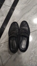 红蜻蜓牛皮豆豆鞋男鞋套脚皮鞋男商务休闲鞋男乐福鞋 WTA240471 黑色42 实拍图