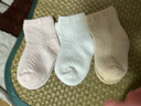 9i9婴儿袜子夏新生儿宝宝袜网眼松口透气薄精梳棉袜4双0-1岁011 实拍图