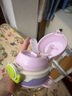 babycare儿童水杯吸管杯双饮二合一户外运动水壶上学大容量PPSU-满杯600ml 实拍图
