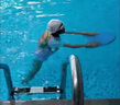 李宁LI-NING泳镜防水防雾男女高清游泳眼镜平光游泳镜LNJT224-9樱花粉 实拍图