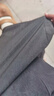 浪莎山本裤女2025夏季新款高腰宽松冰丝阔腿裤小个子垂感休闲防晒裤子 黑色【常规款】 M 【适合101-115斤】 实拍图