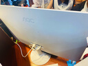 AOC 27英寸 IPS广色域 120Hz HDR 低蓝光不闪 节能认证 微边典雅白 超薄办公电竞电脑显示器27B30H/BW 实拍图