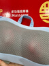 奥克斯（AUX）颈椎按摩器按摩枕腰部按摩仪按摩枕头颈部肩颈背多功能车载按摩靠垫实用送男女老师朋友高档礼物品 【充电蓝升级款】升级机芯+动力加强+红光热敷 送爸爸妈妈父母亲女神节长辈高档实用 实拍图