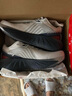 Saucony索康尼彭于晏同款胜利22跑步鞋男缓震舒适慢跑鞋白深兰40.5 实拍图