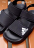 阿迪达斯（adidas）童鞋夏季男童露脚趾凉鞋儿童女童小大童简约休闲运动沙滩鞋GW0344 实拍图