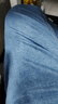【轻薄透气】冰丝牛仔裤男春夏薄款直筒弹力休闲百搭舒适裤子男装 923浅蓝弹力 36 码（建议体重170-180斤） 实拍图