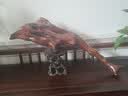 斯庭阁木头根雕原木根雕底花盆雕刻工艺品摆件奇石底座实木镂空根雕 长10宽10高11厘米 实拍图