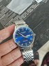 冠琴（GUANQIN）瑞士认证手表男士机械表防水夜光全自动名表多功能双日历商务男表 精钢蓝面-机械机芯-礼盒包装 实拍图