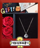 唯一（Winy）999纯银蓝桉与鸟项链生日礼物女士吊坠送女朋友老婆实用首饰品 实拍图