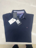 TOMMYBULL美国TOMMY汤米夏季纯棉男士短袖POLO衫男装纯色翻领半袖珠地棉 藏青纯色领 XL(170-190斤) 实拍图