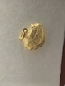 周生生黄金吊坠足金长命锁宝宝周岁送礼 09300P计价3.4克 实拍图