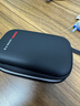 闪迪（SanDisk）E60 E61 E81固态移动硬盘包收纳包保护套便携防震防摔盒硬盘包 硬盘包（支持E30型号）磨砂皮面 实拍图