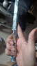 随身小刀户外水果刀露营烤肉刀家用瓜果刀削皮刀拆快递小刀子 大理纹小刀 实拍图