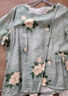 俞兆林中老年女装妈妈装短袖套装夏装薄款两件套老人衣服 Y244A2807 实拍图