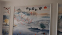 惠菲乐电视背景墙壁纸轻奢格栅影视墙电视背景墙2025最新款上门安装18D 无缝油画布 每平方 实拍图