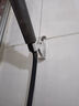 明哲多功能可调节喷头支架太空铝合金底座加厚淋浴花洒固定座防锈配件 A款银色 实拍图