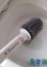 大卫【黄晓明同款】硅胶马桶刷大刷头加长加粗刷杆厕所刷DQ-H103 实拍图