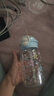 春季高颜值塑料水杯防摔耐高温吸管杯子双饮大容量学生男女 蓝色 530ml 1个 实拍图