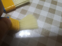 塑料毛刷油漆刷刷漆刷硬毛软毛尼龙刷清洁除尘不掉毛油画 1-1.5-2寸3把 无规格 实拍图