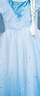 忆爱艾莎公主裙女童冰雪奇缘小女孩爱莎裙子夏公主风儿童连衣裙女童装 蓝色夏款+7件套 120 码（建议110-120cm） 实拍图