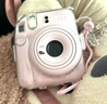 富士instax mini12一次成像拍立得相机（mini11拍立得相机升级版） 浅樱粉 套餐4：官配+20张白边+保护壳+束口袋+相册 实拍图