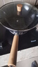 京东京造 精铁炒锅 铁锅炒菜 明火专用铁锅【健康无涂层】32cm带盖 实拍图