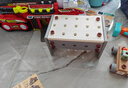 Holy STONE儿童玩具男孩3-6岁益智玩具拧螺丝组拼装工具箱电钻玩具生日礼物 【198pcs收纳盒】二合一工具台 男童1-2三4-5六岁电动螺丝刀玩具 实拍图