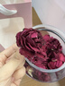 半山农 玫瑰花礼盒120g【超大朵】冻干墨红玫瑰花茶 送女友送妈妈礼物 实拍图