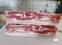 龙大肉食带皮抽肋五花肉 净重600g 精品带肋肉猪五花 烤肉烧烤红烧肉食材 实拍图