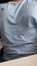 特步运动t恤短袖男夏装新款跑步速干衣薄款训练服半袖简约上衣polo衫 【综合训练】缇娜蓝0146 2XL 185 实拍图