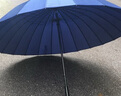 美度（MAYDU）防风雨伞直杆男士商务24骨超大防风长柄晴雨两用雨伞 M5005蓝色 实拍图