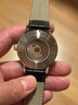 海鸥（SEAGULL）手表男士自动机械表 日历皮带男士手表 生日礼物男表 黑盘条钉 实拍图